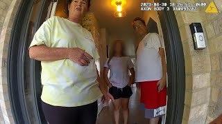 BODY CAM: American Fork police find two of Ruby Franke's daughters during her arrest (reupload)