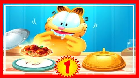 Garfield Rush - Walkthrough Gameplay Part 1 (iOS) HD GAME FOR KIDS BOYS GIRLS FUN