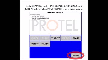 MICROS 9700 | 01.Donanım | 05.WS4-WS5 Lip Yazıcı Tanımlama