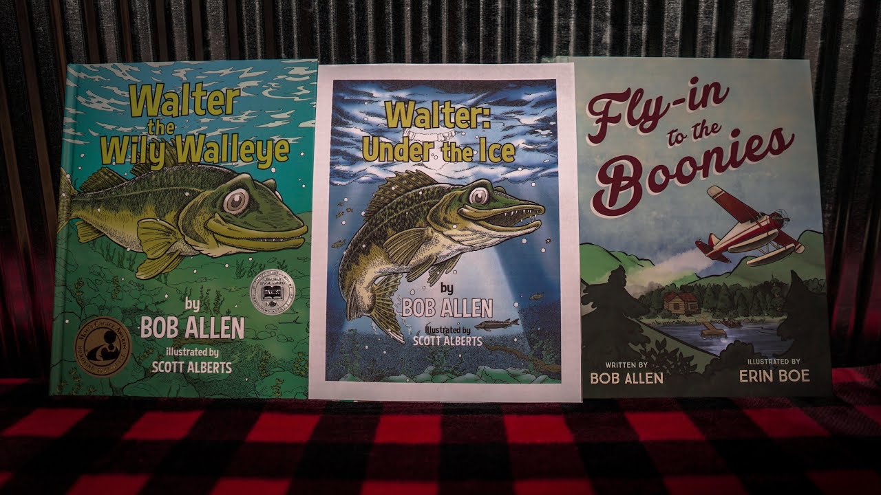 Fishing Books For Kids by Author Bob Allen! 