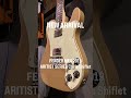 Fender MEX 2019 Artist Series Chris Shiflett Telecaster Deluxe Rosewood Shoreline Gold