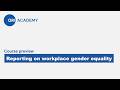 Reporting on workplace gender equality