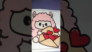 Color a page with me in my Cozy Valentine Big Easy Coloring Book Available on Amazon