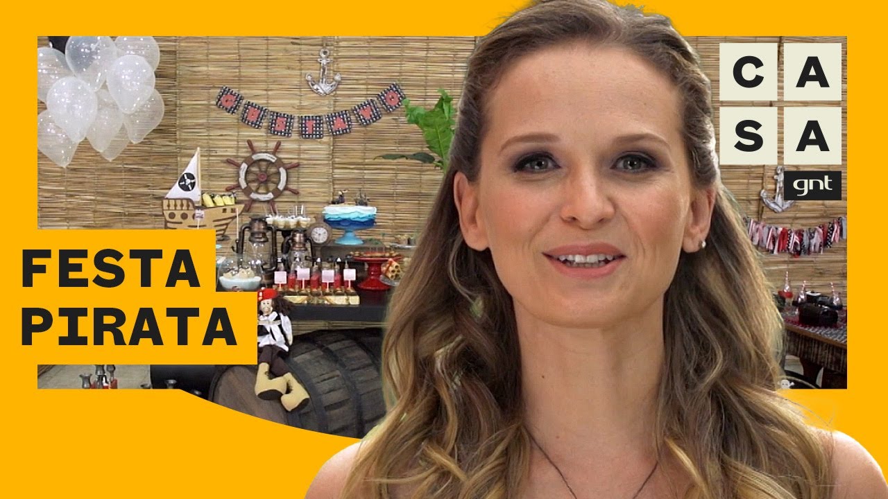 Gustavo é apaixonado por piratas e ganhou a festa dos sonhos! 🏴‍☠️ | Fazendo a Festa | Casa GNT