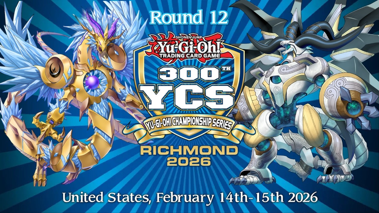 YCS RICHMOND │ Crystron K9 VS Branded Dracotail │ Round 12 Yu-Gi-Oh! February 2026