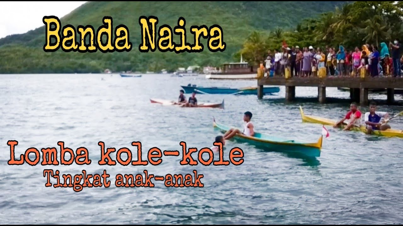 Detik-Detik hampir terbalik saat masuk Finis / Lomba Kole-kole Tingkat Anak-anak