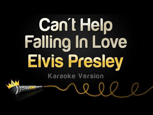 Elvis Presley - Can't Help Falling In Love (Karaoke Version) class=