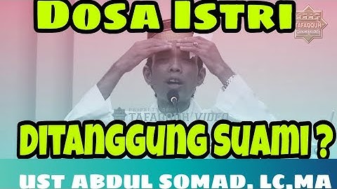 Tanya Jawab Ceramah Ustadz Abdul Somad " Dosa Istri Ditanggung Suami?" || UAS