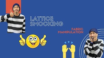 LATTICE SMOCKING TUTORIAL IS HERE !!!!