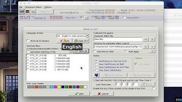 Extract Subtitles from .VOB file to SRT Free on Mac