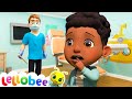 Wobbly Tooth Song! Going to the Dentist | Lellobee  Nursery Rhymes & Baby Songs | ABCs & 123s