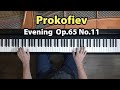 Prokofiev “Evening” Music for Children Op.65 - P. Barton, FEURICH grand piano