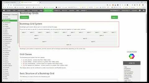 부트스트랩 실전기본강좌 3강-부트스트랩 그리드 클래스(Grid classes) (Bootstrap tutorial #3)