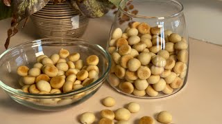 【CC】【CC】Mini Milk Cookies Easy to make, Healthy and Delicious Snacks for kids by Sesame Kitchen 11,727 views 1 year ago 3 minutes, 12 seconds