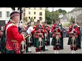 The Band of The Royal Regiment of Scotland &quot;Puttin&#39; on the Ritz&quot; during 2022 Linlithgow Marches