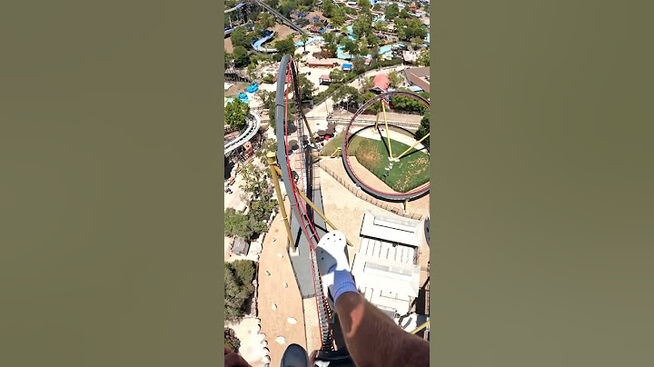 THE STEEPEST DROP ON A DIVE COASTER #shorts