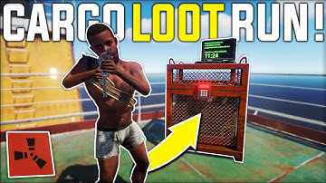 TAKING OVER the RUST CARGO SHIP As FRESH SPAWN On WIPE DAY - Rust Gameplay Ep 1