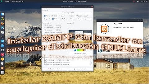 Instalar XAMPP con lanzador en cualquier distribución GNU/Linux