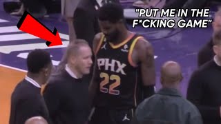 *LEAKED* DeAndre Ayton Stares Down Suns Coach \& Tells Him To “Put Him In The F*cking Game”😬