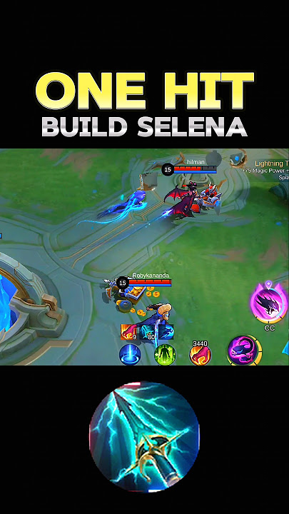 😱 WATCH THIS - (ONE HIT) BEST BUILD SENENA 2024❓ ~ MLBB 🔥 #mobilelegends #onehitbuild #selena
