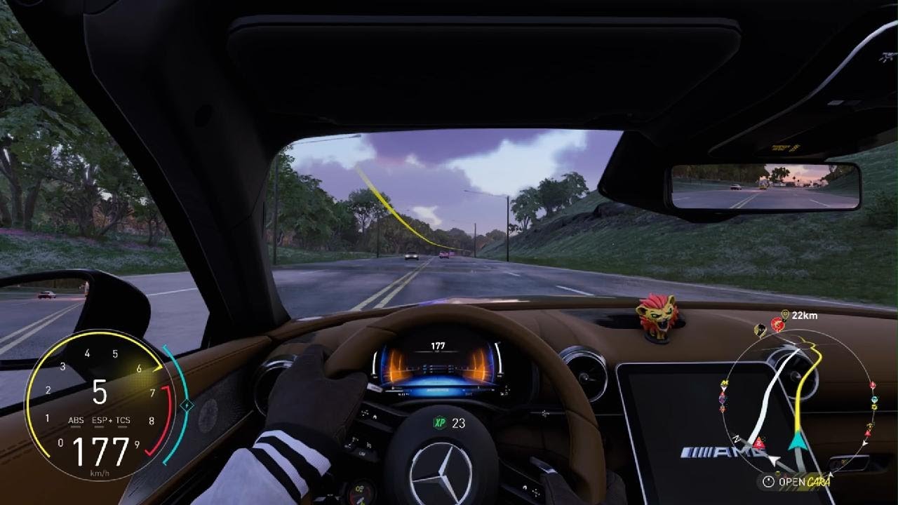 Lil ride in my Mercedes