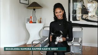 Domingo Espetacular Entrevista Juliana Nalú, Modelo Brasileira Que Namora Com Kanye West