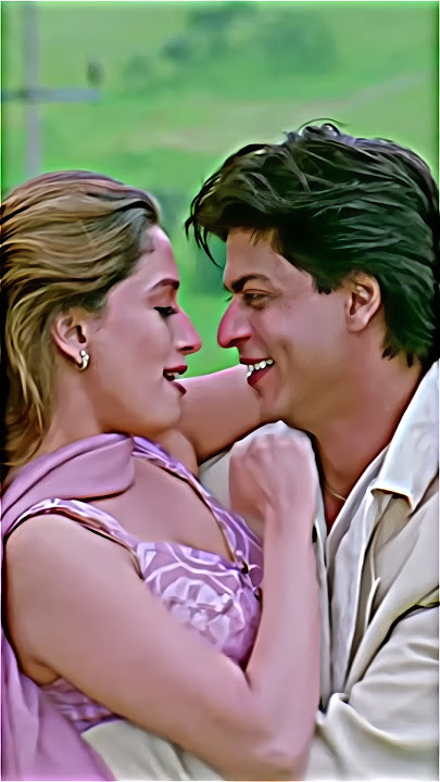 Kab Tak Chup Baithe 💞 Dholna Song ! Shahrukh Khan - Madhuri Dixit #shorts #viralvideo