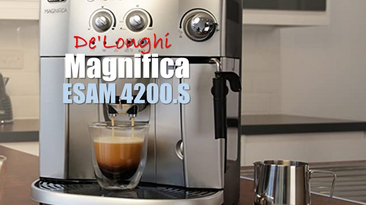 Cafetera DeLonghi ESAM 4200.S Magnifica