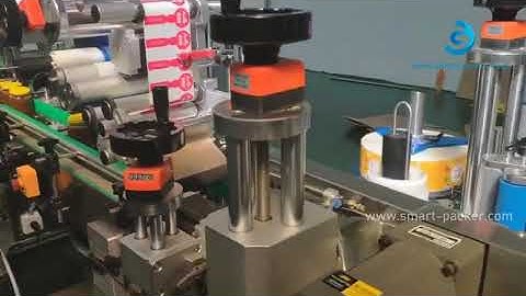 Automatic sauce honey bottle jar filling vacuum capping top labeling machine testing video