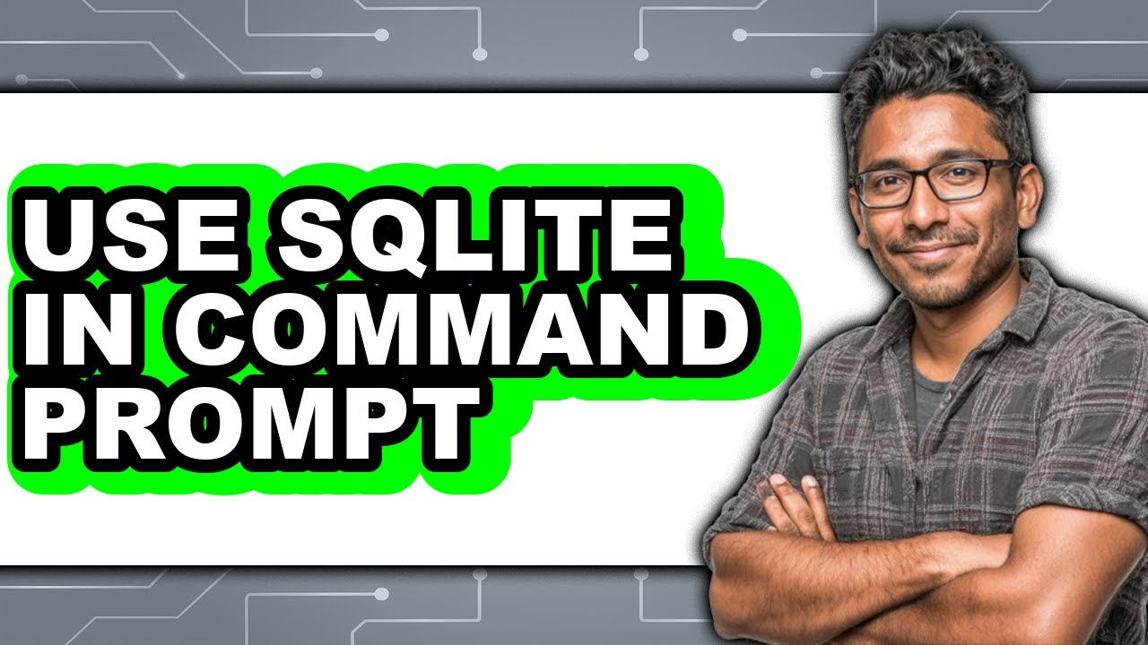 How to Use Sqlite in Command Prompt - Full Guide - YouTube