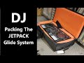 My jetpack glide system packup for vjing at the casino