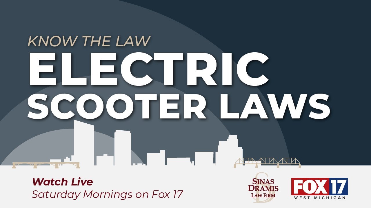 Michigan Electric Scooter Laws | Fox 17 Know the Law
