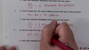 Prob & Stat 1.9 Activity Describing Location in a Distribution