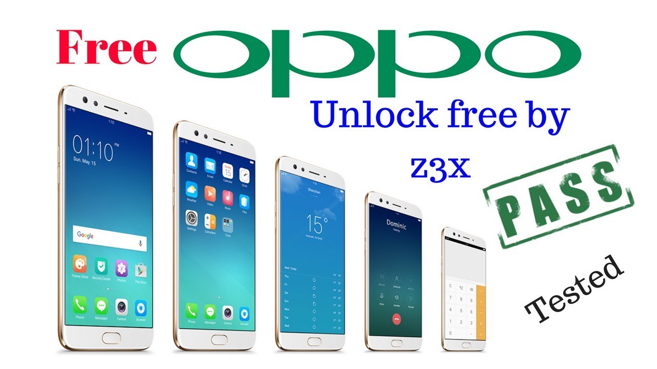 Oppo A37F,A37FW Network unlock.