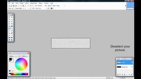 Tutorial - How to add watermarks with paint.net