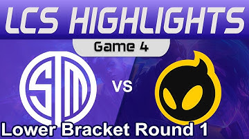 TSM vs DIG Game 4 Highlights LCS Summer Playoffs 2023 Lower Bracket Round 1 Team SoloMid vs Dignitas