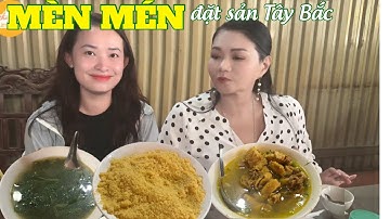 Ngày cuối ở Bảo Lạc, Cao Bằng Thuỳ Kim Khiết &NSƯT Ngọc Huyền thử món "Mèn mén" đặc sản dân tộc Mông