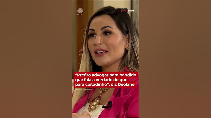 “Prefiro advogar para bandido que fala a verdade do que para coitadinho”, diz Deolane | #shorts