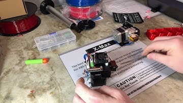 Qidi X-Max More extruder jamming issue! More extensive extruder tear down