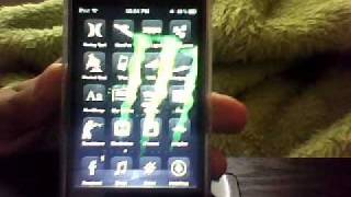 Nice theme for Ipod, Glasklart+Typophone 4