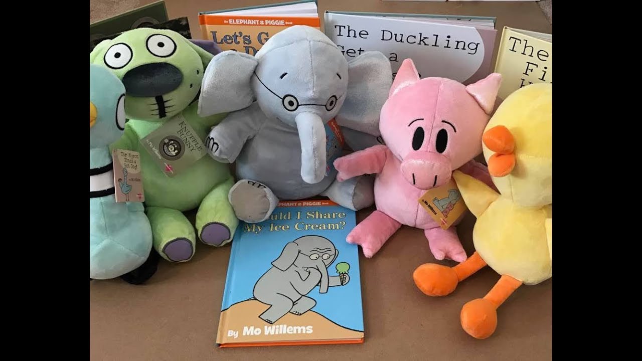 mo willems plush characters