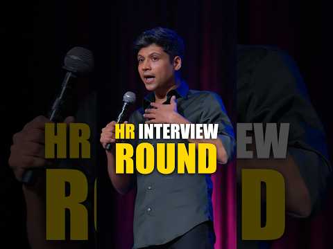 HR Interview Round 😂😭 #hrinterview #whoareyou #standupcomedy #rahulsubramanian #funnyinterview