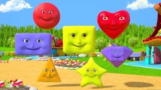 We are Shapes Song | Preschool Learning Videos & Nursery Rhymes | Cartoons by Little Treehouse screenshot 2