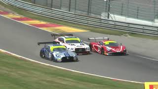 Action & Crash SRO weekend Spa AND 24 Hours of Spa thurstday 2019