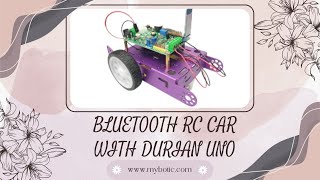 BLUETOOTH RC CAR WITH DURIAN UNO