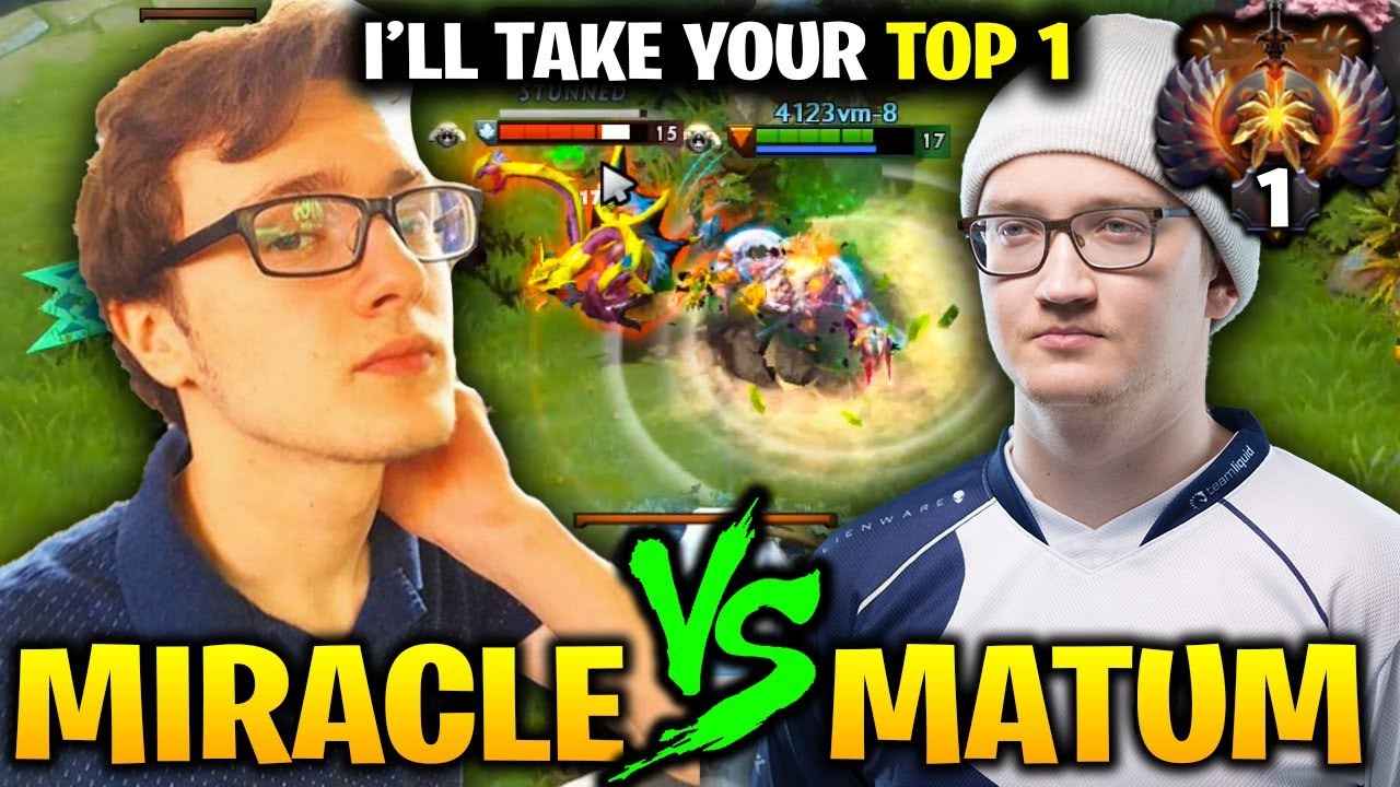 Miracle vs Matumbaman - He Will Takedown Any one to Get Top 1 - Even his Teammate