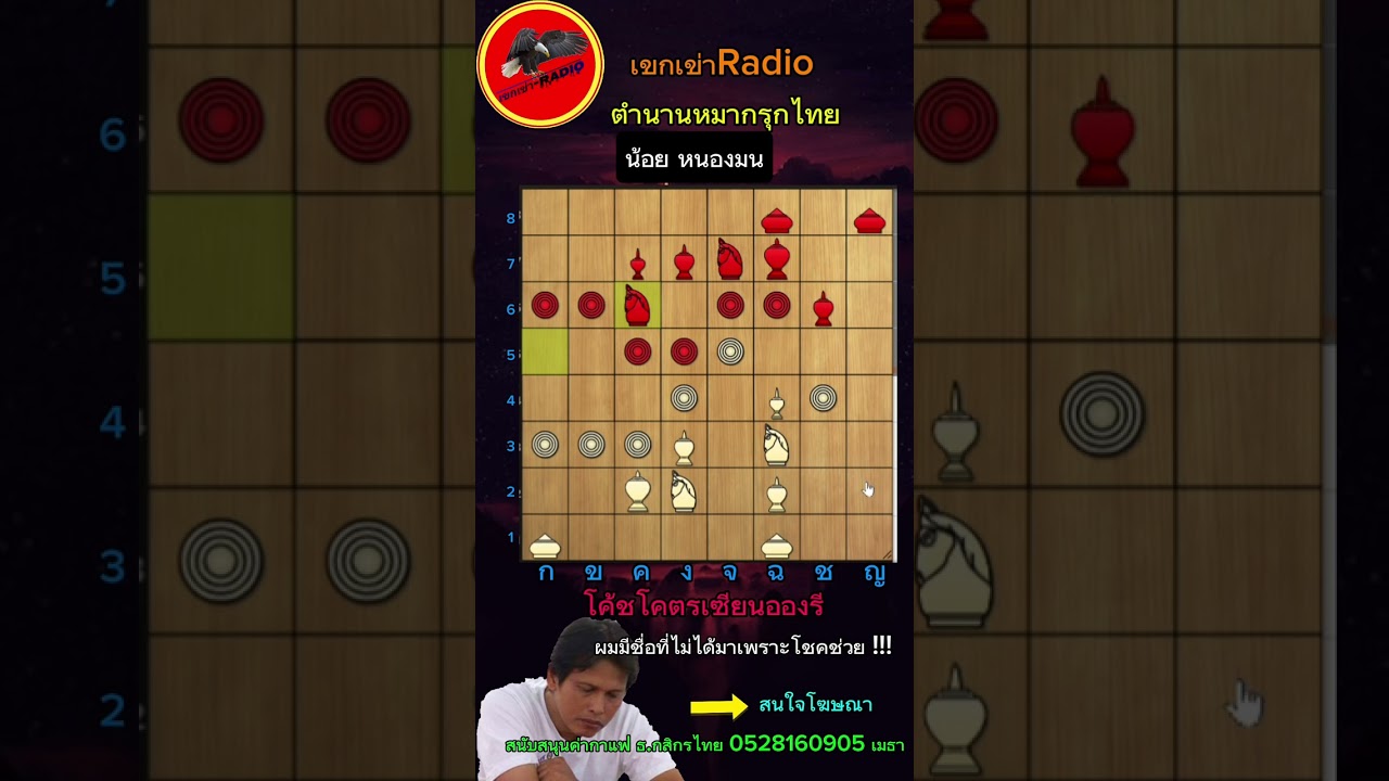 น้อยหนองมน ปะทะ โคตรเซียนอองรี ตำนานหมากรุกไทย ให้เสียงภาษาไทยโดย...อินทรีย์