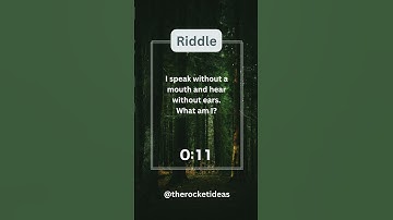 English Riddle Challenge (How Good Are Your Riddles?) #shorts