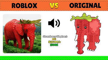 Original vs Roblox Steal a Brainrot Animal (OG Memes) #2