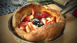 Download Dutch Baby Pancakes Recipe, Three-ingredients Recipe| German Pancakes Video MP3 Dutch Baby Pancakes Recipe, Three-ingredients Recipe| German Pancakes